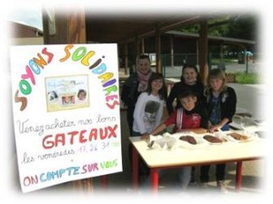 Vente de gâteaux à Chatillon sur Chalaronne