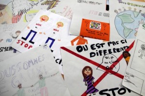 Dessins des élèves de 6ème (collège Leon Comas)