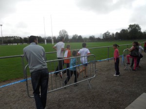 Quelques jeunes coureurs solidaires