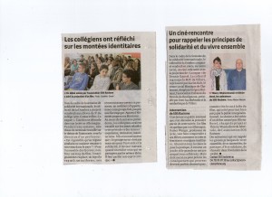 Articles " Le Progrès"